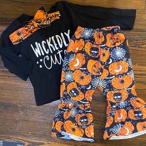Wickedly Cute Halloween Kids Costume Set
